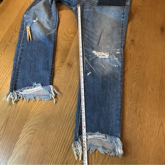 Hidden Jeans Patch Pocket Straight Leg Women’s Size 24 EUC - Picture 8 of 14